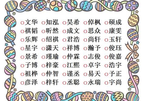 男 名字|100个寓意美好的男孩名字【收藏】